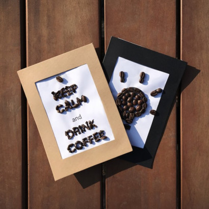 DIY KIT 빈(Bean)그림 포스터 업사이클